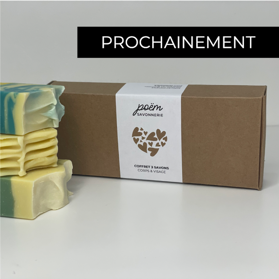 Coffret 3 savons